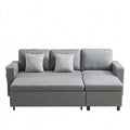 L-förmiges Schlafsofa mit Stauraum und Chaiselongue