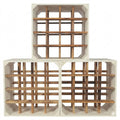 Holz-Weinregal Set für Zuhause
